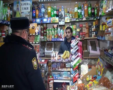 Mingəçevirdə yetkinlik yaşına çatmayanlara tütün məmulatları və alkoqollu içkilərin satışı ilə bağlı reyd keçirilib - FOTO - VİDEO