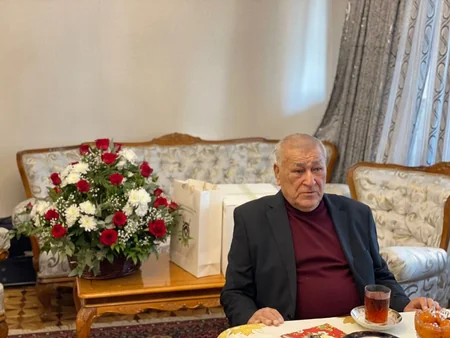 Baş Prokurorluğun əməkdaşları veteran Firudin Məmmədovu ziyarət ediblər