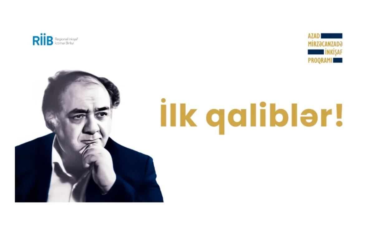 Azad Mirzəcanzadə inkişaf proqramının qalibləri açıqlanıb
