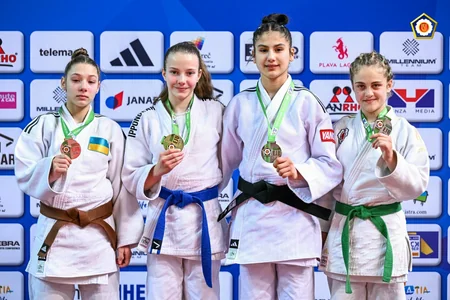Azərbaycanın yeniyetmə cüdoçuları Xorvatiyada daha 2 medal qazanıblar