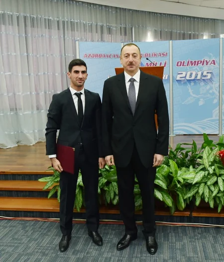 ​Prezident İlham Əliyev 2015-ci ilin idman yekunlarına həsr olunan mərasimdə iştirak edib