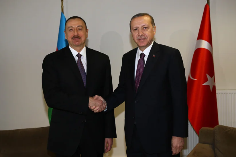 ​Azərbaycan və Türkiyə prezidentləri arasında görüş keçirilib