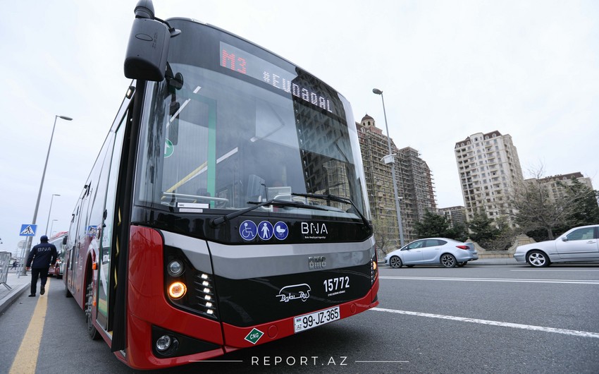 Bakıya 115 yeni avtobus gətirilir
