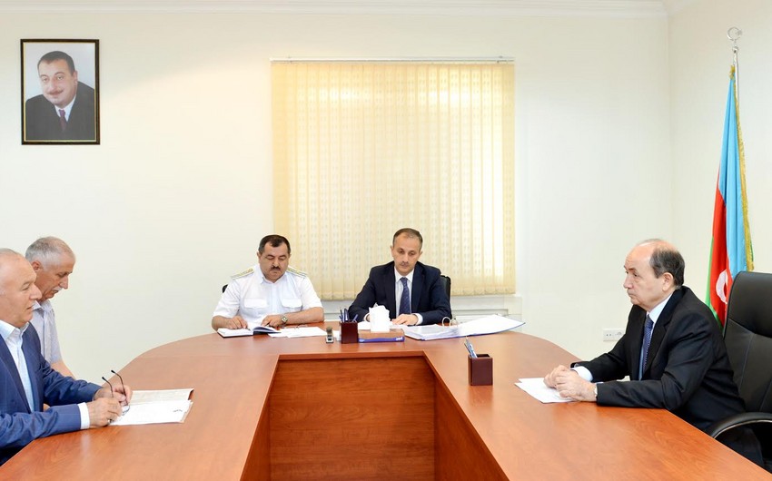 ​Ədliyyə naziri Şirvan şəhərində vətəndaşları qəbul edib