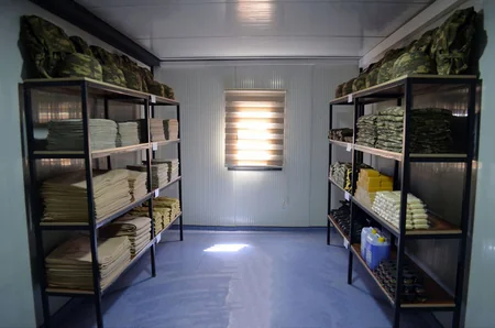 New military facilities commissioned in liberated territories