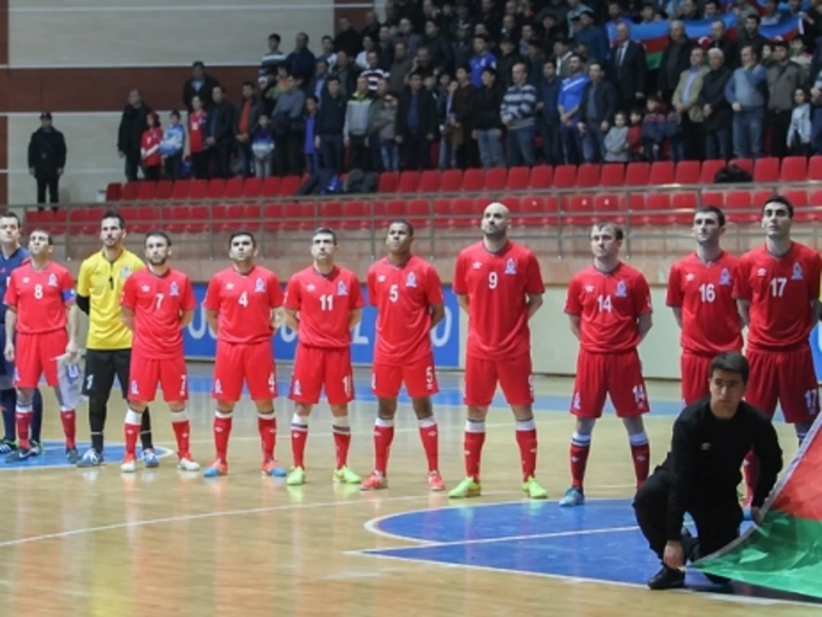 ​Futzal üzrə Azərbaycan millisi bu gün Slovakiya ilə qarşılaşacaq