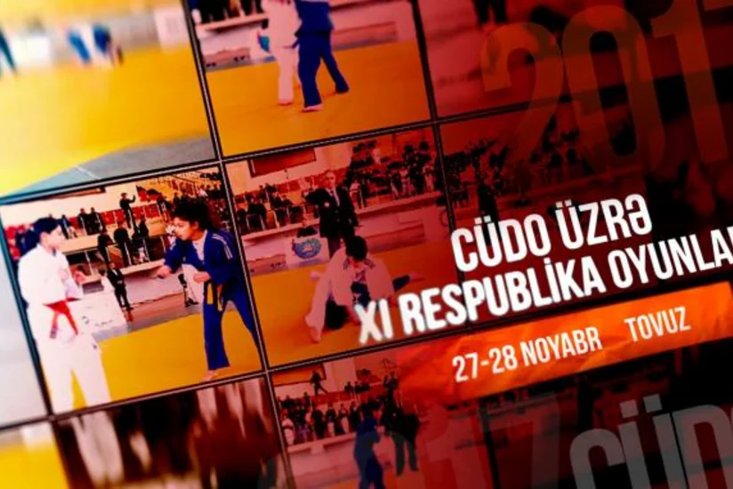 Tovuzda yeniyetmələrin XI respublika oyunları çərçivəsində cüdo yarışları maraqlı anlarla yadda qalıb - VİDEO