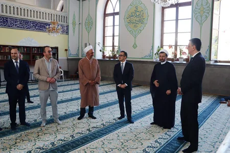 Komitə sədri Gürcüstan Katalikosu ilə din sahəsində əlaqələrin genişləndirilməsini müzakirə edib