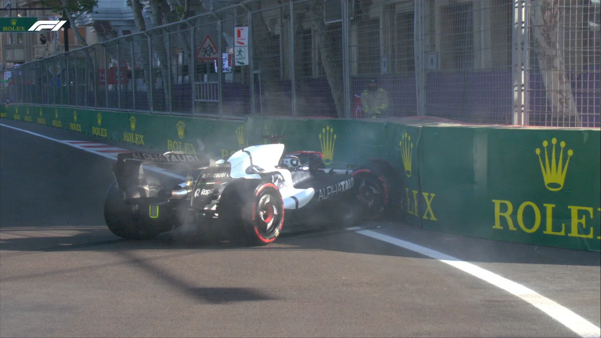 Formula 1: Niderlandlı sürücü sıralama turunda qəza törədib