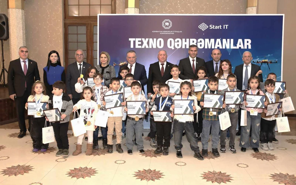 Şəhid övladları üçün “Texno Qəhrəmanlar” master-klası keçirilib