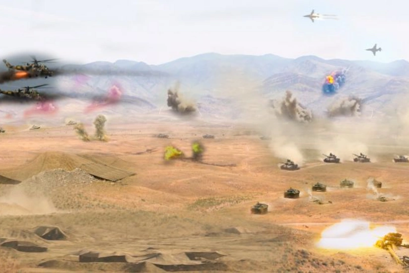 Nakhchivan garrison troops start regular Command-Staff Exercises