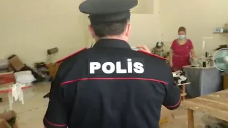 Abşeronda qanunsuz işləyən dərzi sexi aşkarlandı, 56 nəfər cərimələndi