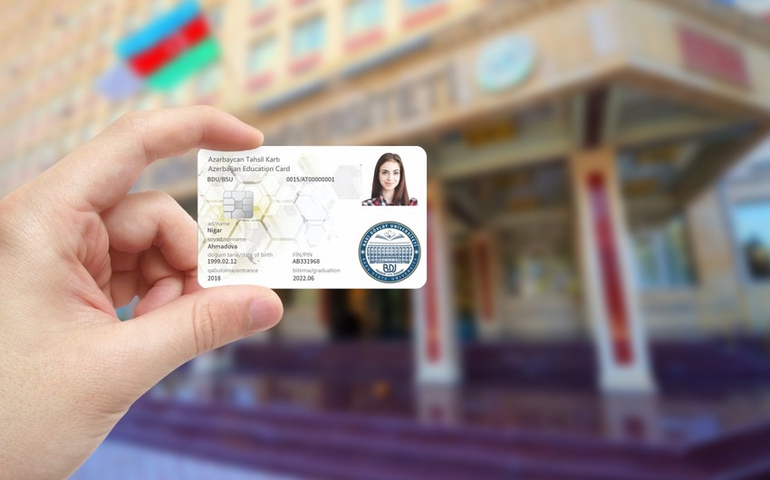 Azərbaycanda 120 mindən çox müəllim və tələbənin “Smart təhsil kartı” var