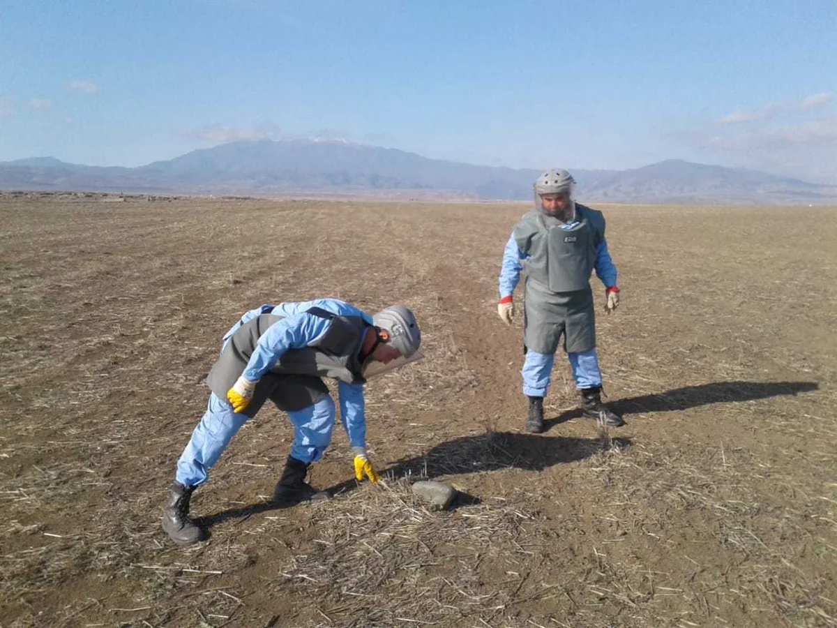 Tərtərdə 12.7 mm-lik patron aşkarlanıb