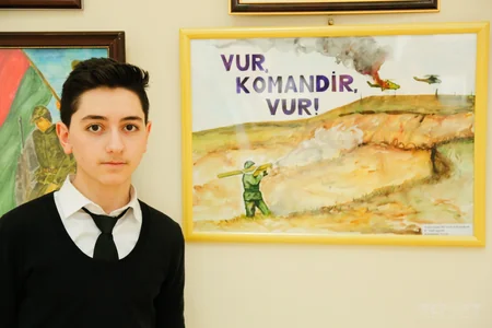 Vətənin müdafiəsinə hazıram! mövzusunda sərgi keçirilib
