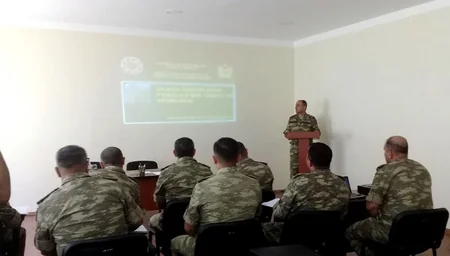 Hərbi qulluqçuların psixoloji sahədə maarifləndirilməsi tədbirləri keçirilib