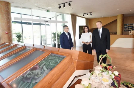 Azərbaycanın “Milan Ekspo 2015” sərgisindəki milli pavilyonu Dənizkənarı Milli Parkda yenidən qurulub