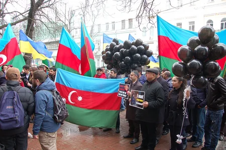 В Киеве прошла акция протеста Ходжалы: только факты