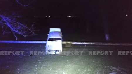 В Шеки произошло ДТП, есть погибший