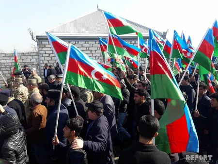 Azərbaycan Ordusunun şəhid olan hərbi qulluqçusu dəfn edilib - FOTO - VİDEO - YENİLƏNİB