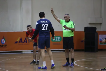 Kişi həndbolçular arasında Azərbaycan çempionatının ən yaxşıları bəlli olub