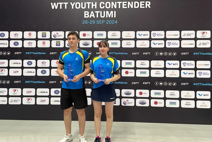 Azərbaycanın stolüstü tennisçiləri beynəlxalq yarışda mükafat qazanıblar