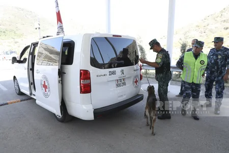 Conditions created for free movement of civilian Armenians through ICRC