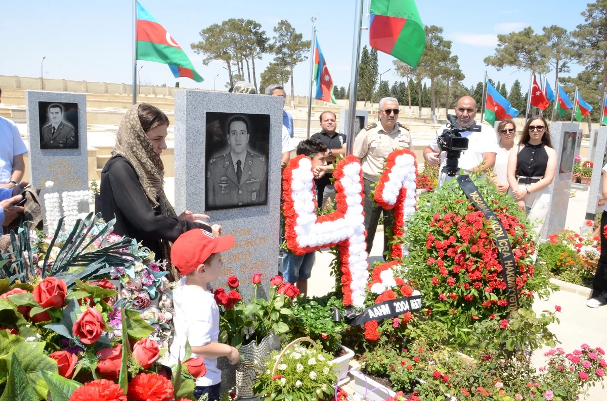 Şəhid mayorun doğum günü qeyd olunub 