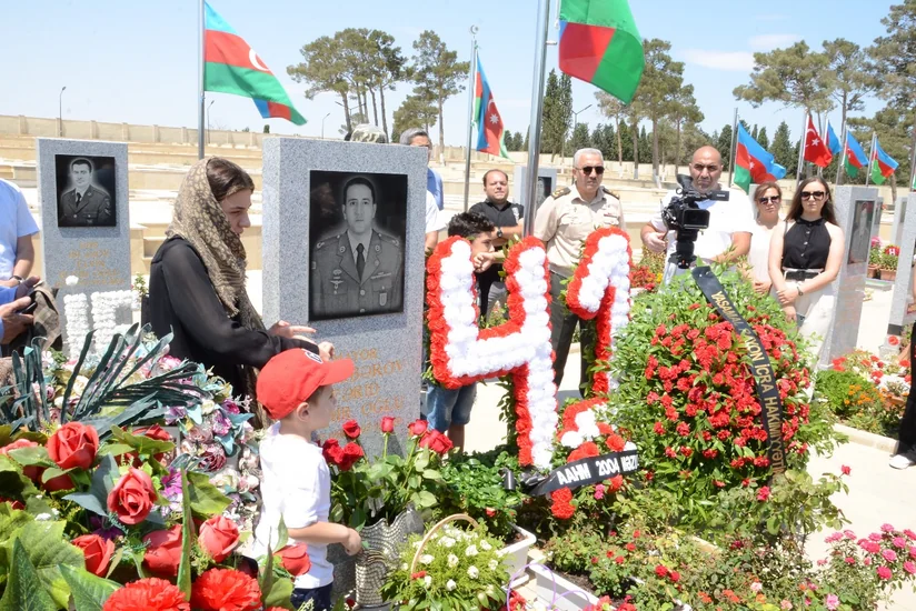 Şəhid mayorun doğum günü qeyd olunub 