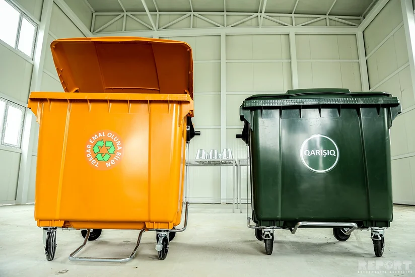 Bakıya gətirilən zibil konteynerlərinin qiyməti məlum olub - FOTOLAR