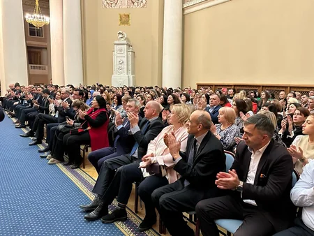 Sankt-Peterburqda Heydər Əliyevin 100 illiyi münasibətilə klassik konsert gecəsi təşkil edilib