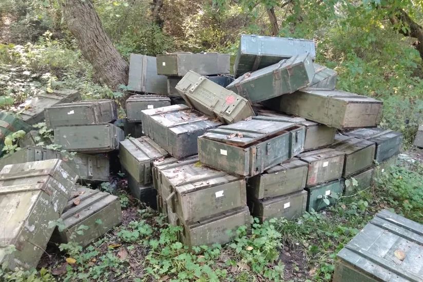 В Ходжавенде обнаружены танковые снаряды