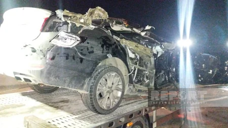 Тяжелое ДТП в Кюрдамире, есть пострадавшие