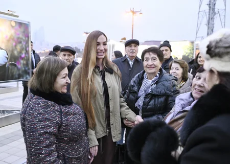 Dənizkənarı Milli Parkda “Zamanın səsini dinlə” fotosərgisinin açılışı olub