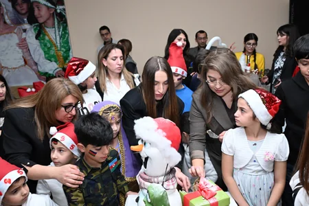 Head of Baku Media Center Arzu Aliyeva visits Social Service Orphanage No. 2
