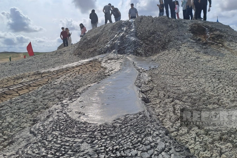 Sustainable Development through Geoparks event held at Aghdam Mud Volcano in Gobustan
