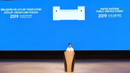 Bakıda BMT-nin Dövlət Xidmətləri Forumu başlayıb - YENİLƏNİB-2