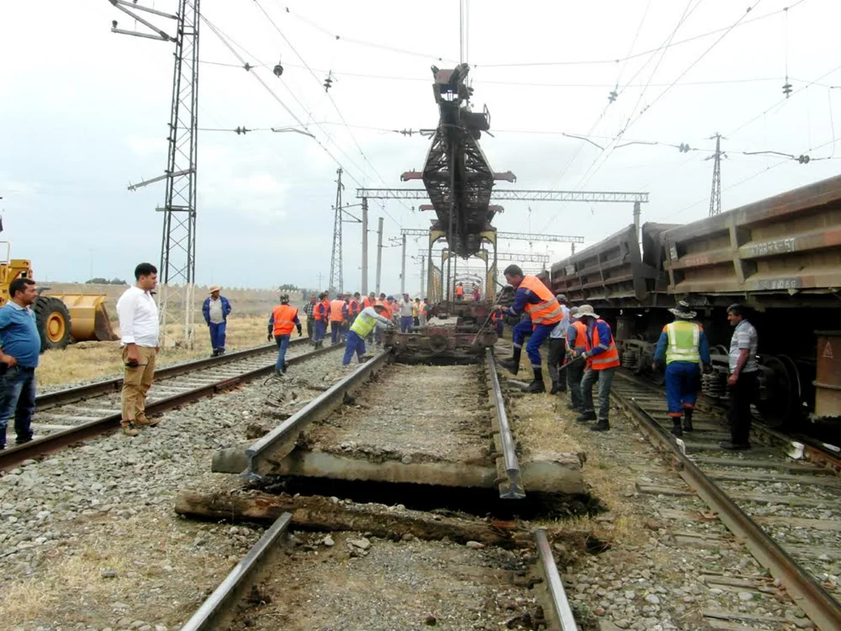 Bu gün Heybət-Puta dəmir yolunun təmirinə başlanılıb