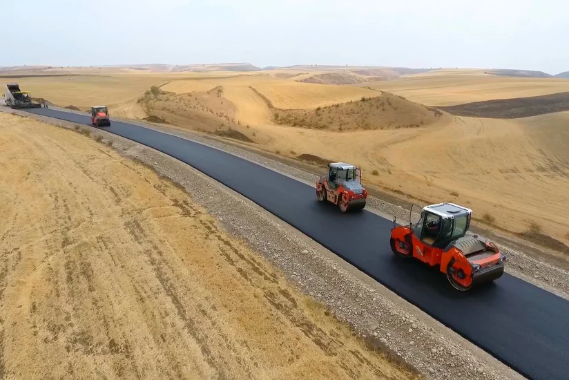 Hacıhətəmli-Gideyli-Kürd Eldarbəyli avtomobil yolu yenidən qurulur