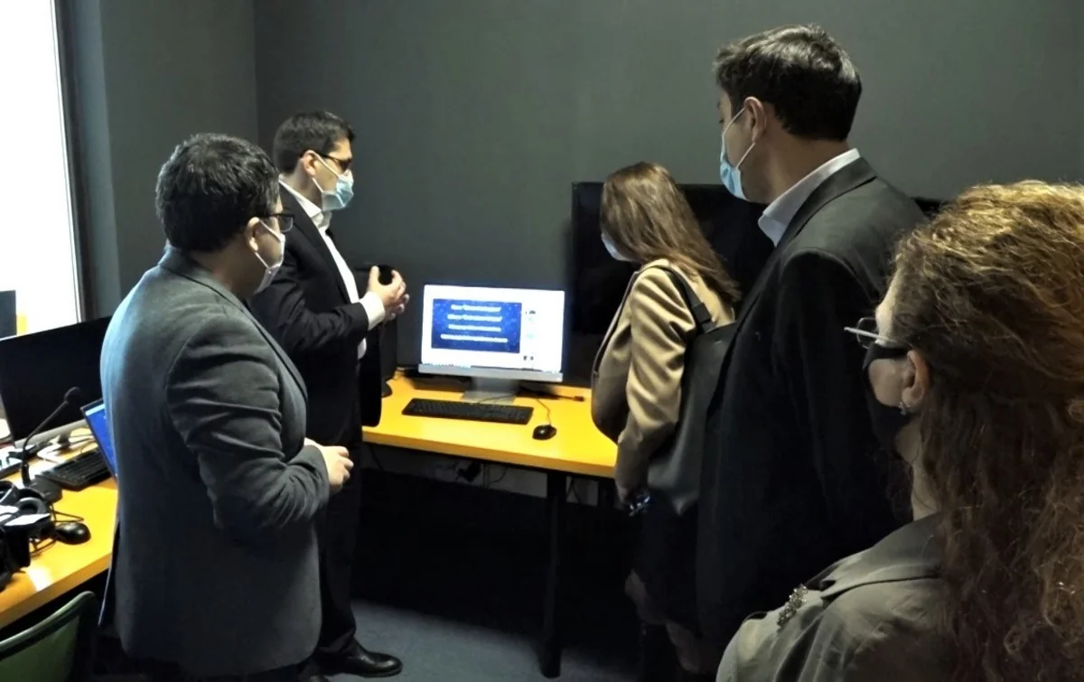 Avropa Gimnastikasının prezidenti ADBTİA-nın qonağı olub