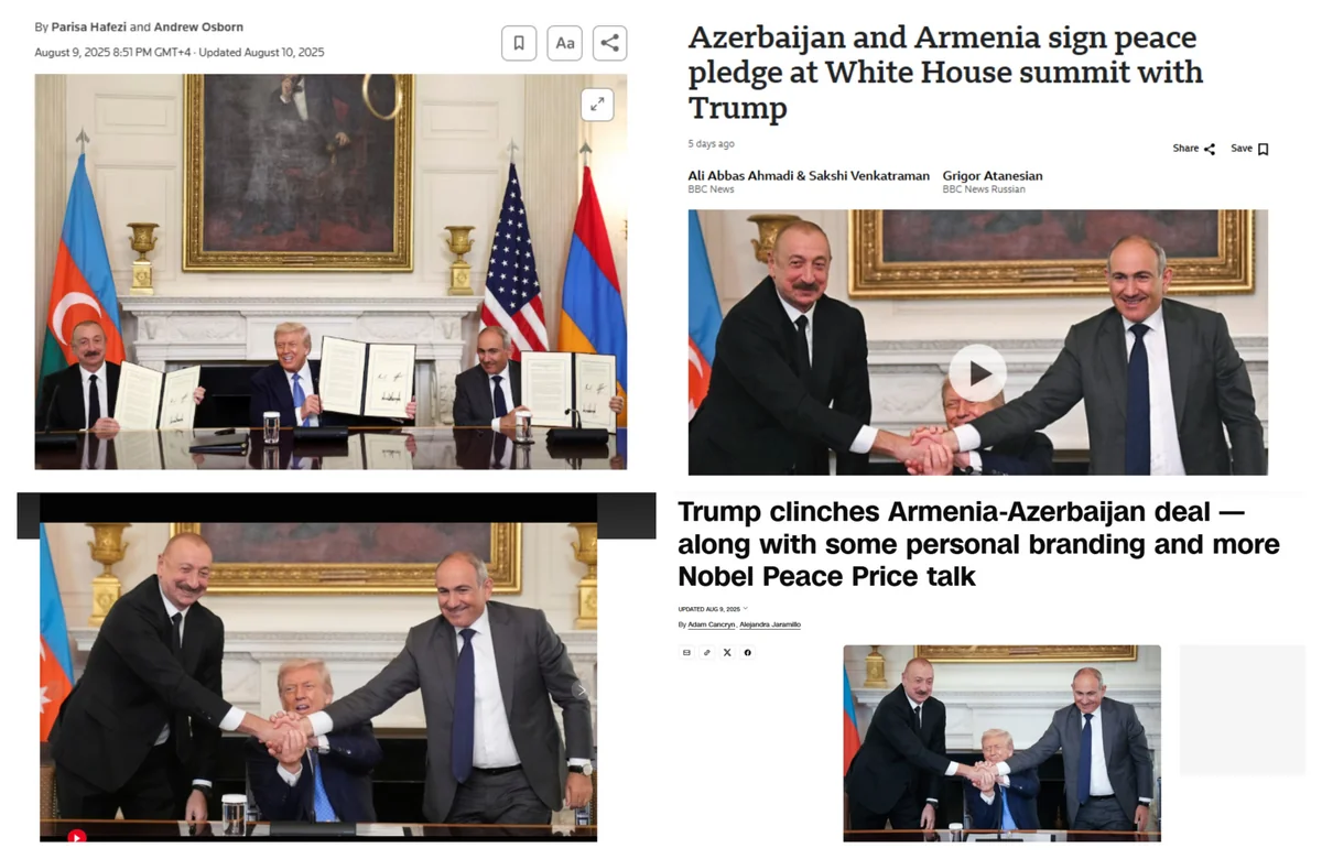 Vaşinqton sammiti xarici mediada