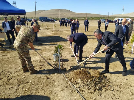 Anım Günü münasibətilə ağacəkmə aksiyası keçirilib