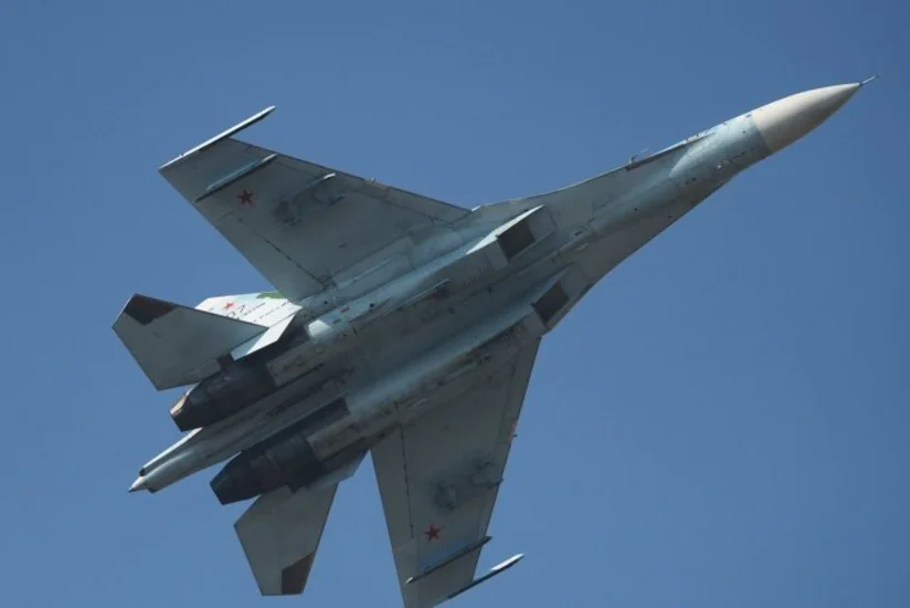 Российский Су-27 перехватил бомбардировщик ВВС США над Балтикой