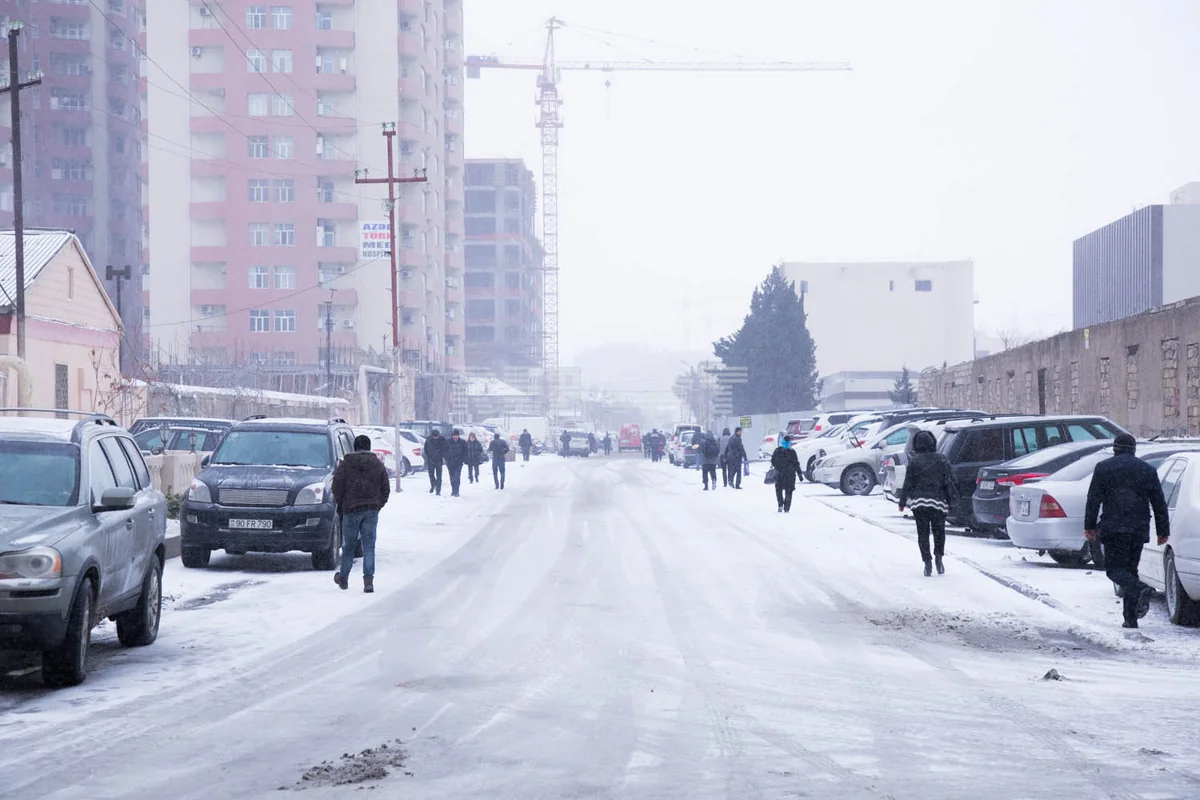 ​Обнародованы фактические погодные условия в Азербайджане