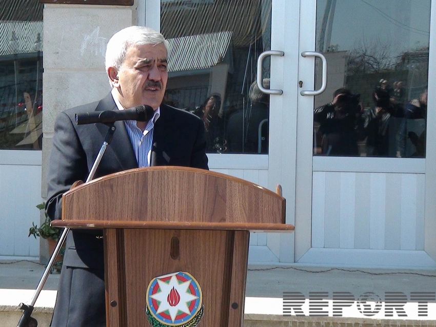 ​SOCAR prezidenti Oğuzda Böyük Söyüdlü kəndinə təbii qazın verilməsi mərasimində iştirak edib