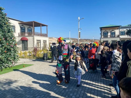 Ağalı kəndində Həmrəylik Günü və Yeni il münasibətilə tədbir keçirilib