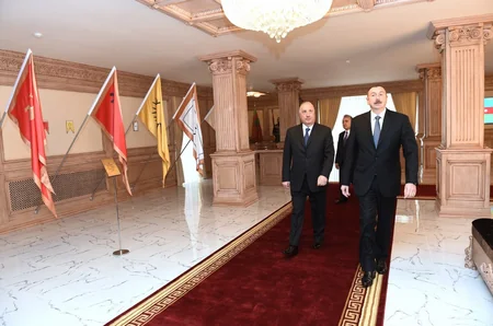 Sumqayıtda Bayraq Muzeyinin açılışı olub