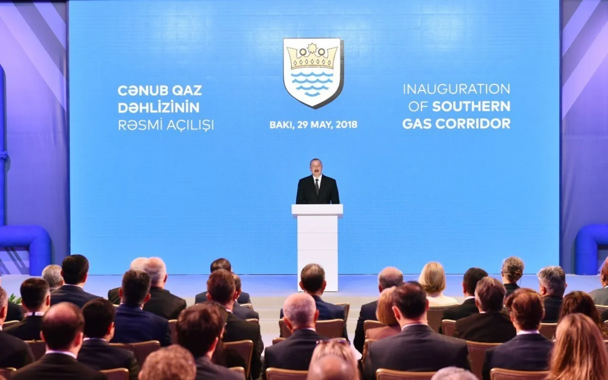Dövlət başçısı: Cənub Qaz Dəhlizi yeni enerji damarıdır, Avropanın enerji təhlükəsizliyini yenidən tərtib edən layihədir