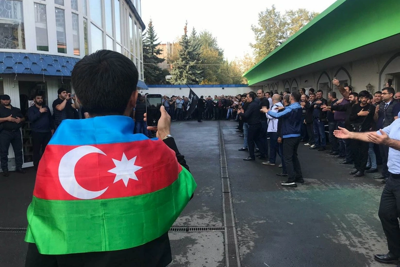 Moskvada Aşura günü qeyd olunub  - FOTO