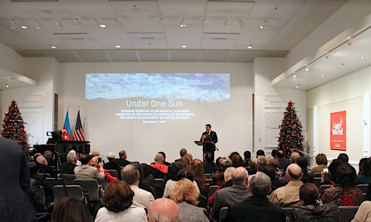 Los Angeles faith leaders: Azerbaijan's multiculturalism an example to whole world